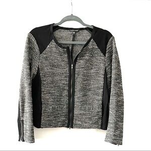 Eileen Fisher Textured zip up blazer